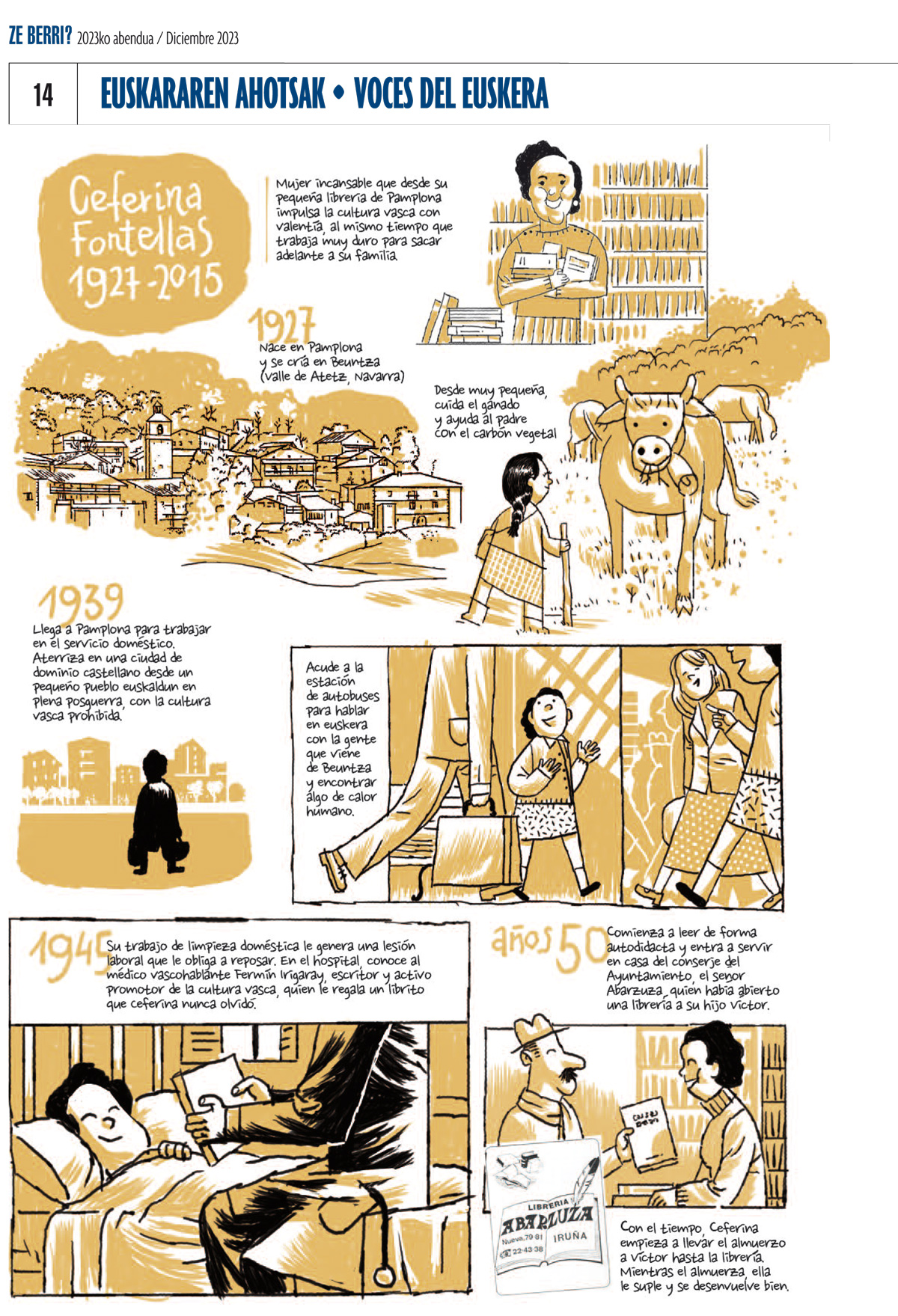 Ceferina Fontellas. Voces del Euskera-Euskararen ahotsak