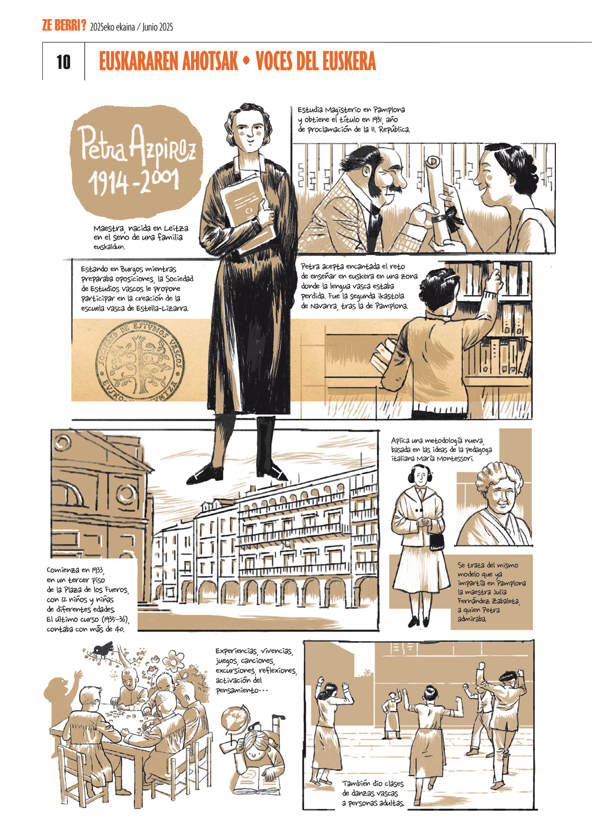 Petra Azpiroz. Voces del Euskera-Euskararen ahotsak Petra Azpiroz. Voces del Euskera-Euskararen ahotsak